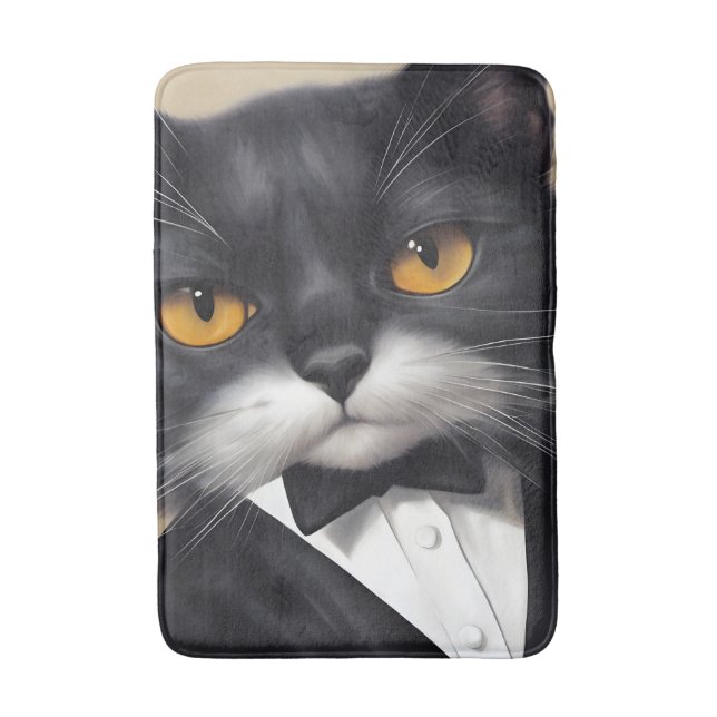 Smart Cat Bath Mat (Front Vertical)