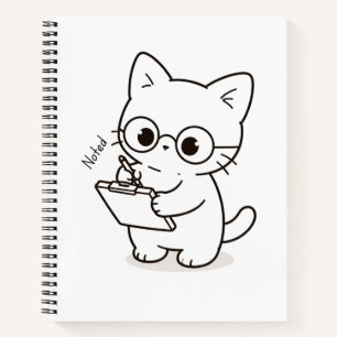 Smart Cat - Chill Dog Notebook