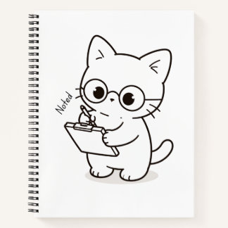 Smart Cat - Chill Dog Notebook