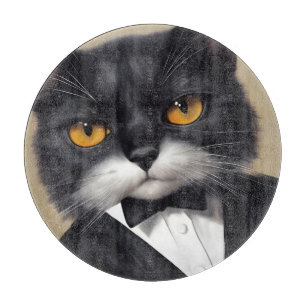 Smart Cat Cutting Board