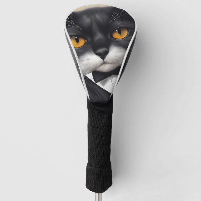 Smart Cat Golf Head Cover (Front)