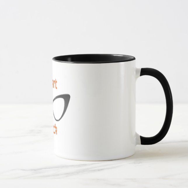 Smart Chick Geek Eyeglasses Mug (Right)