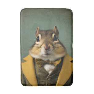 Smart Chipmunk Bath Mat