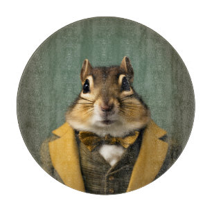 Smart Chipmunk Cutting Board