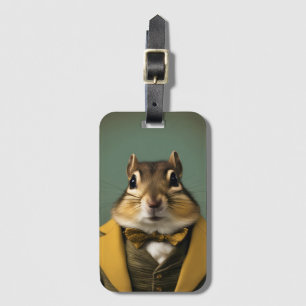 Smart Chipmunk Luggage Tag