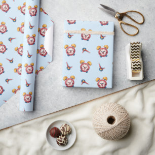 Smart Clock Collection - Blue Wrapping Paper