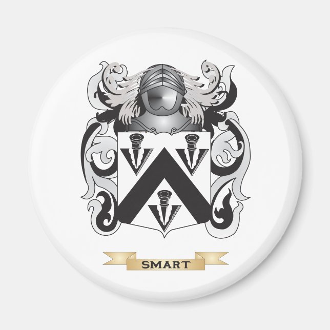 Smart Coat of Arms (Family Crest) Magnet (Front)