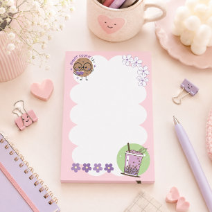 Smart Cookie & Boba Tea kawaii Post-it Notes
