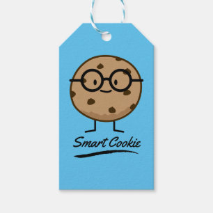 Smart Cookie Chocolate Chip Cookies Glasses Gift Tags
