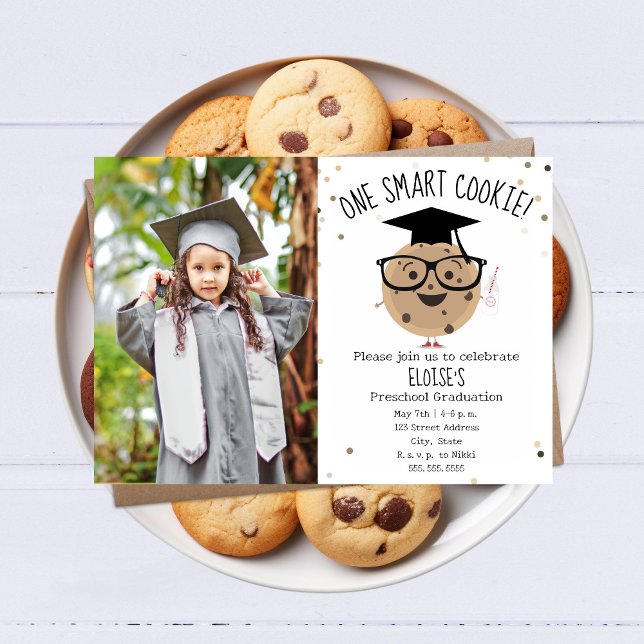 Smart Cookie Photo Classroom Graduation Card (Creator Uploaded)
