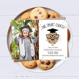 Smart Cookie Photo Kids Graduation Announcement