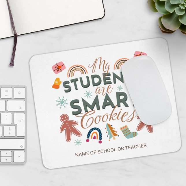 Smart Cookies Boho Christmas Mouse Pad (Creator Uploaded)