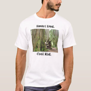 Smart Dad. Cool Kid. tee-shirts t-shirts Redwoods