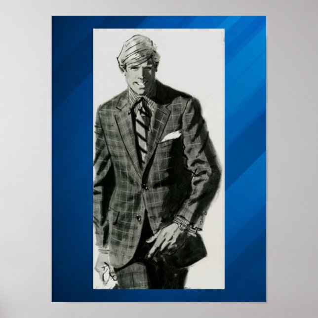 Smart Dressed Man Poster (Front)