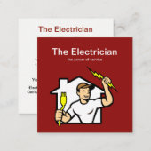 Smart Electrician Business Cards (Front/Back)
