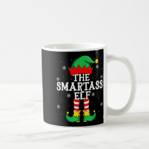 Smart Elf Christmas Family Matching Funny Elf Squa Coffee Mug