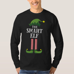 Smart Elf Matching Family Group Christmas Party T-Shirt