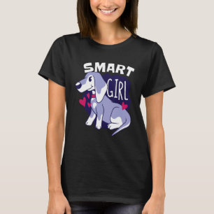 Smart Girl Dog Owner Puppy Pet Dog Beagle Beagle T-Shirt