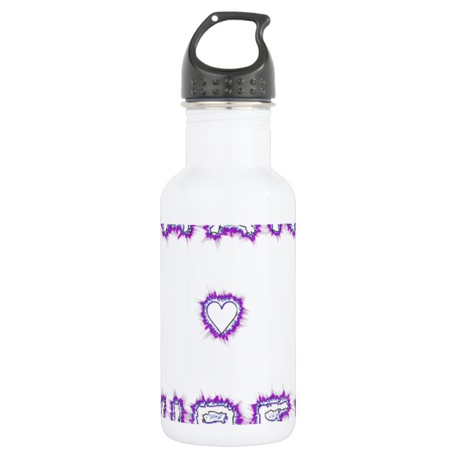 Smart good vibes 532 ml water bottle (Front)