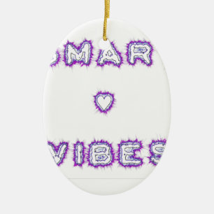 Smart good vibes ceramic tree decoration