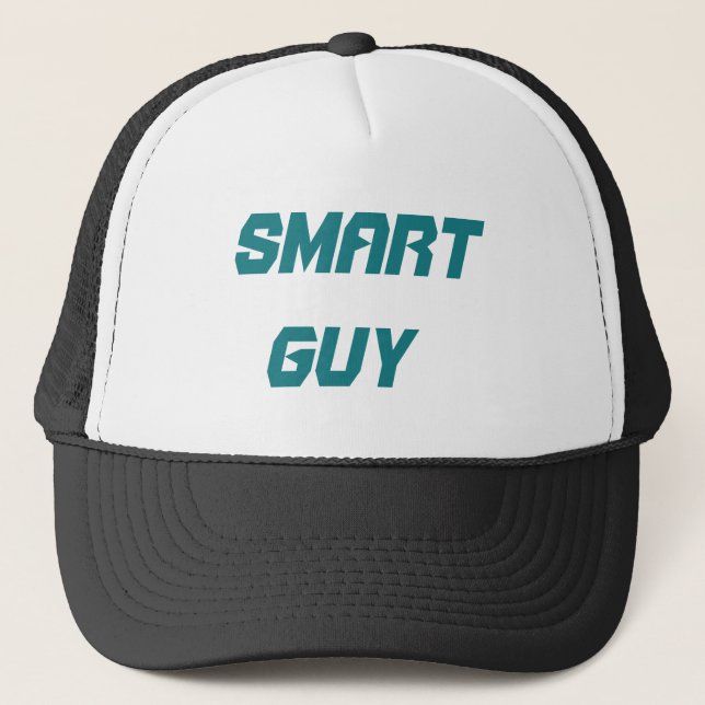 Smart Guy Trucker Hat (Front)