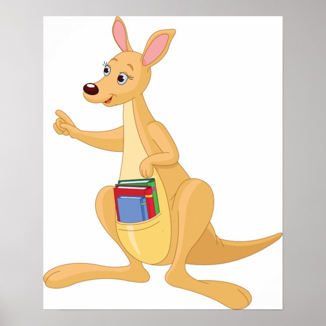 Smart Kangaroo Poster (Front)