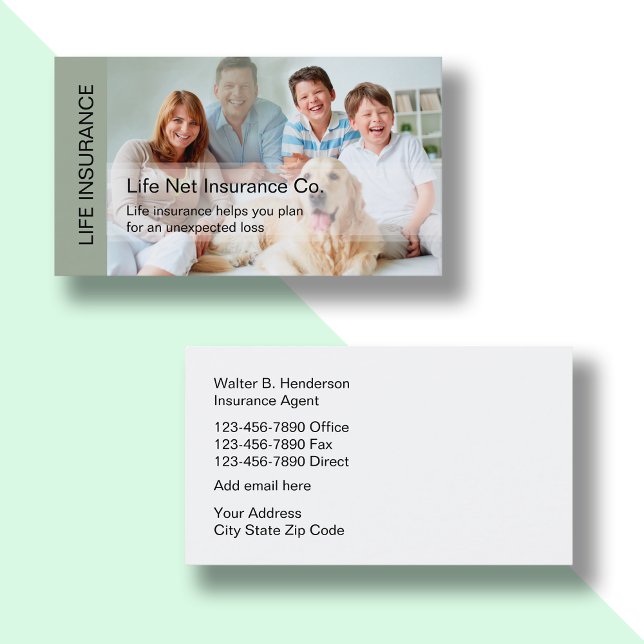 Smart Life Insurance Business Card (Creator Uploaded)