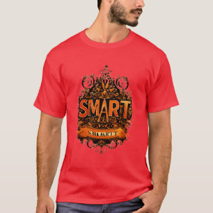 SMART: Modern Lettering T-Shirt Design