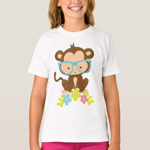 Smart Monkey Girls' Hanes TAGLESS® T-Shirt