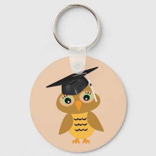 Smart Owl Graduate Key Ring