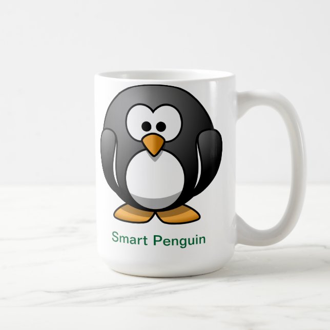 Smart Penguin Coffee Mug (Right)