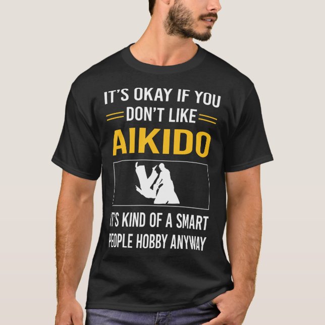 Smart People Aikido T-Shirt (Front)