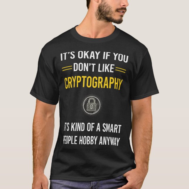 Smart People Cryptography T-Shirt (Front)