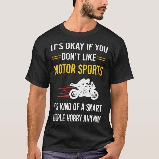 Smart People Motor Sports T-Shirt (Front)