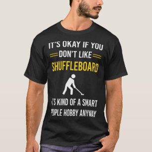 Smart People Shuffleboard T-Shirt