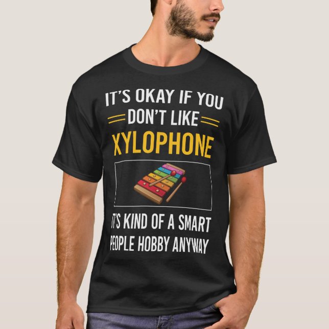 Smart People Xylophone T-Shirt (Front)