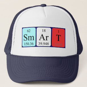 Smart periodic table name hat