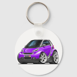 Smart Purple Car Key Ring