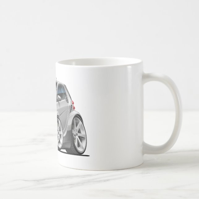 Smart Silver Car Coffee Mug (Right)