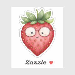 Smart Strawberry Sticker