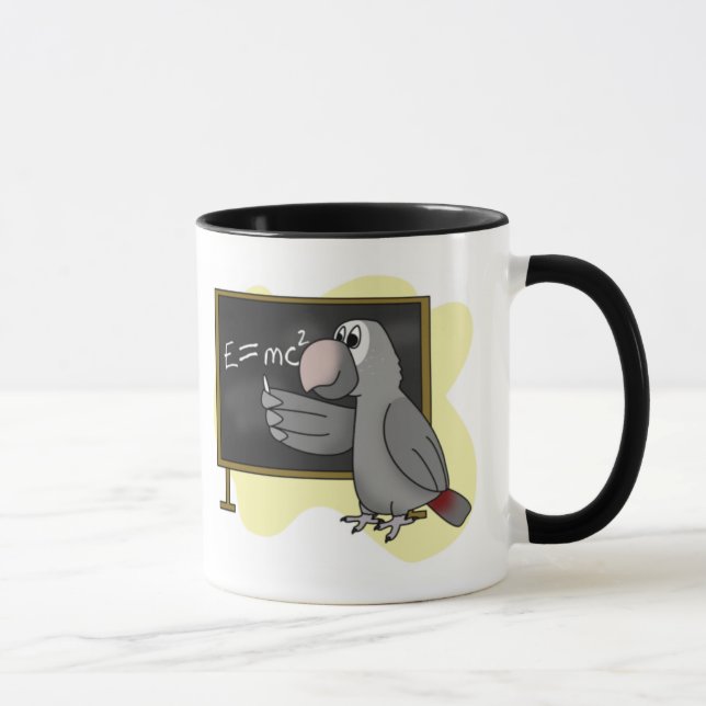 Smart Timneh African Grey Mug (Right)