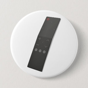Smart TV remote control 7.5 Cm Round Badge