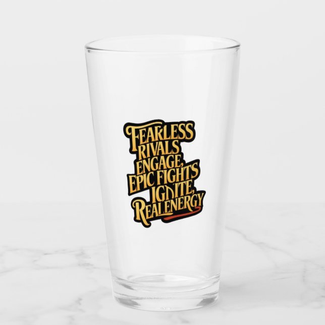 Smart Warriors Game Glass (Front)
