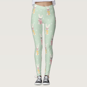 Smart Winter Bunny Leggings