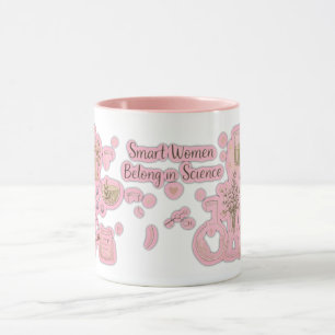 Smart Women in Science Chemistry Aesthetic Mug W