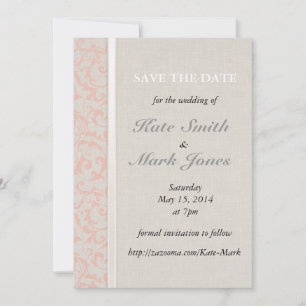 SmartElegance Coral Save the Date