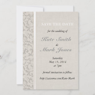 SmartElegance Grey Wedding collection Save The Date