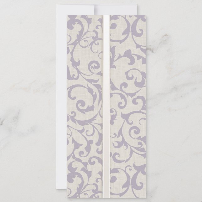 SmartElegance lavender Wedding Collection Invitation (Front)