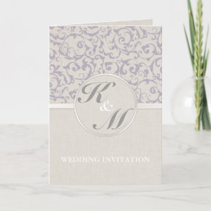 SmartElegance lavender Wedding Collection Invitation