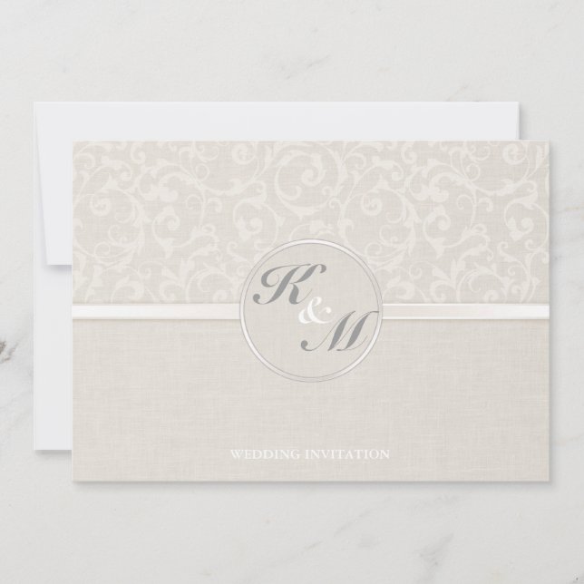 SmartElegance Natural Wedding Collection Invitation (Front)